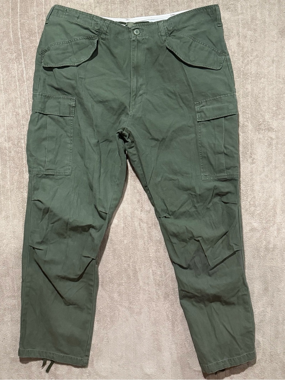 Vintage XL Rothco Ultra Force BDU Cargo Pants Men’s Regular Green Army Military